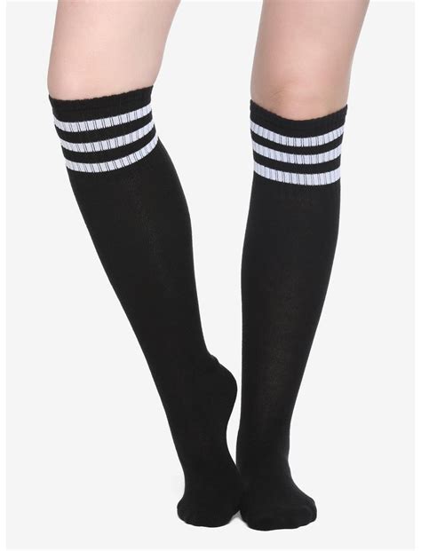 hot topic knee socks